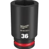 Milwaukee Shockwave Impact Duty 3/4" Drive 36mm Deep 6 Point Socket 49-66-6411
