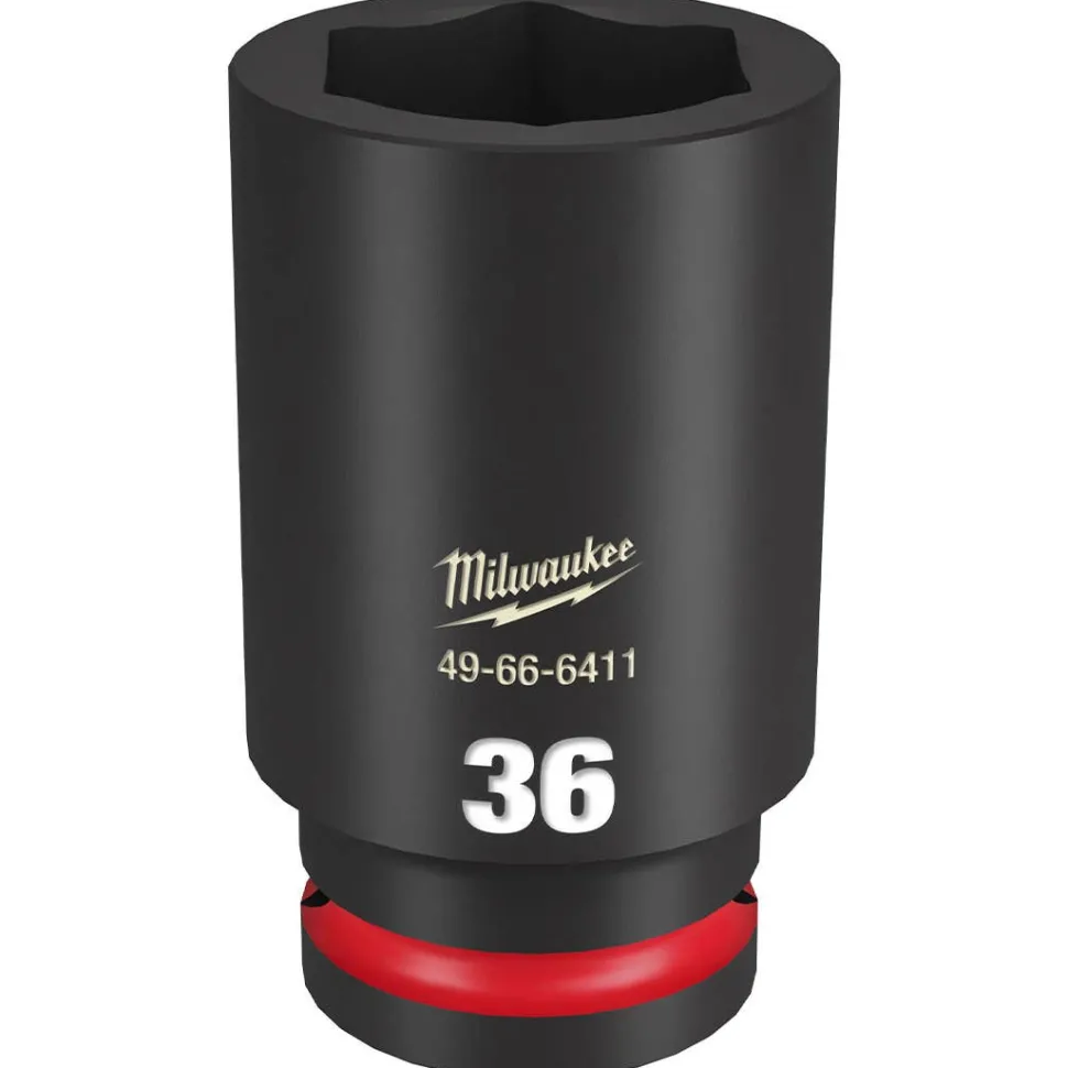 Milwaukee Shockwave Impact Duty 3/4" Drive 36mm Deep 6 Point Socket 49-66-6411