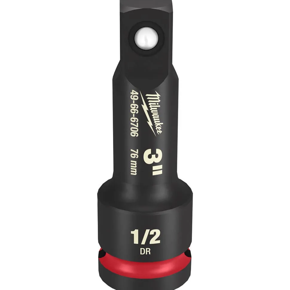 Milwaukee Shockwave Impact Duty 1/2" Drive 3" Socket Extension 49-66-6706