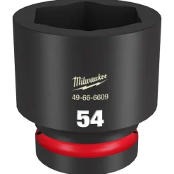 Milwaukee Shockwave Impact Duty 1" Drive 54mm Standard 6 Point Socket 49-66-6609