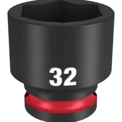 Milwaukee Shockwave Impact Duty 1/2" Drive 32mm Standard 6 Point Socket 49-66-6264