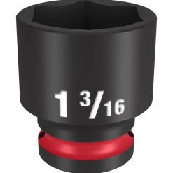 Milwaukee Shockwave Impact Duty 1/2" Drive 1-3/16" Standard 6 Point Socket 49-66-6213
