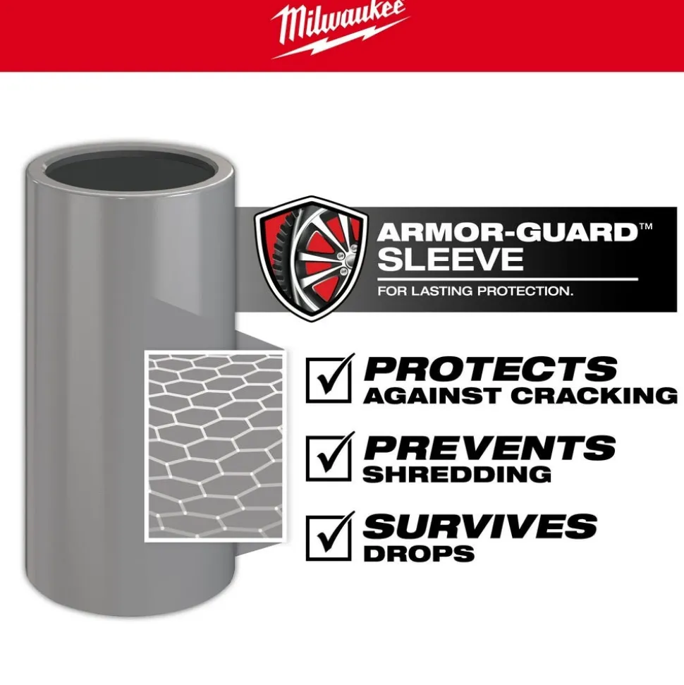 Milwaukee SHOCKWAVE Impact Duty 1/2" Drive Metric 3 Piece Lug Nut Wheel Socket Set 49-66-7830