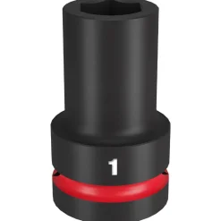 Milwaukee Shockwave Impact Duty 1" Drive 1" Deep 6 Point Socket 49-66-6504
