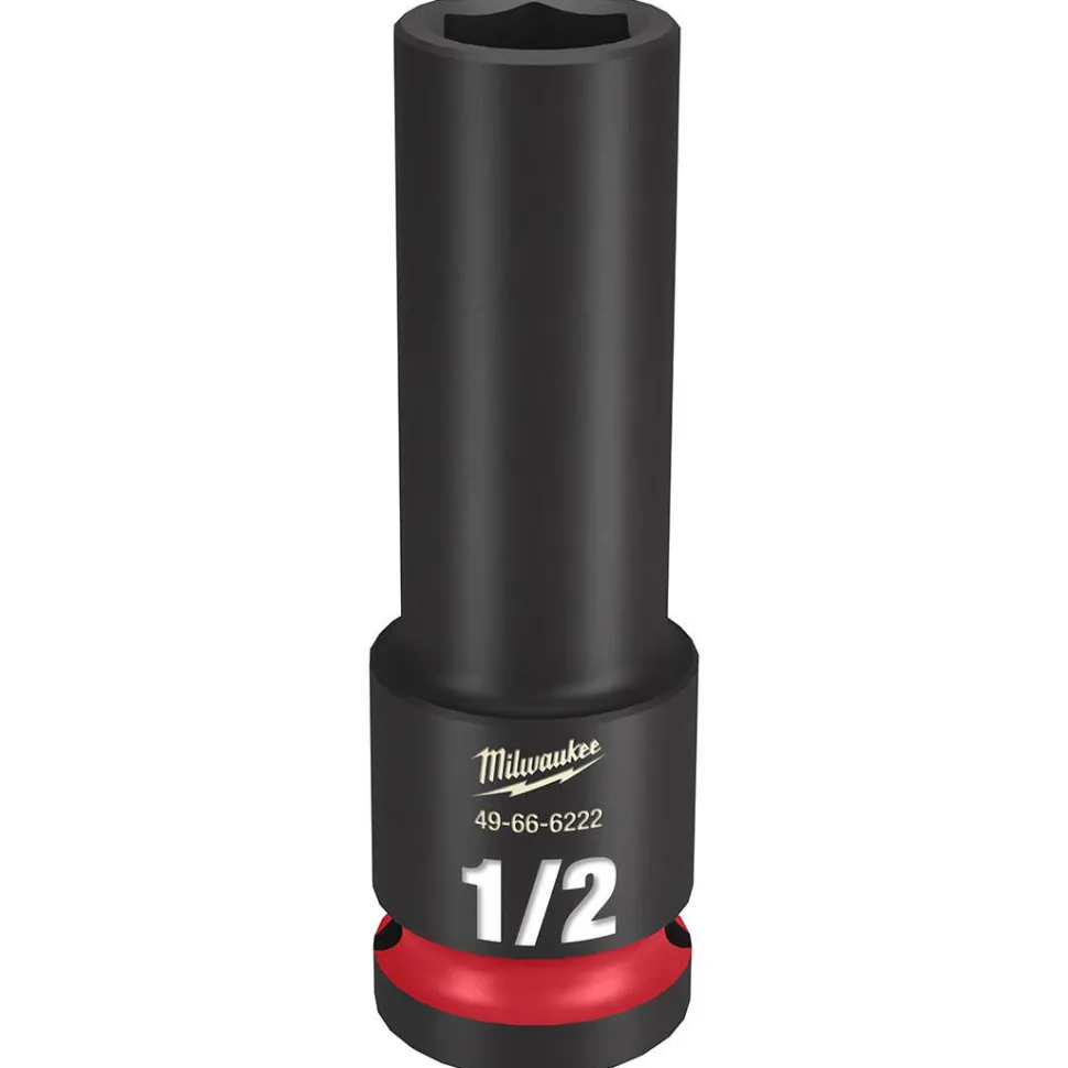 Milwaukee Shockwave Impact Duty 1/2" Drive 1/2" Deep 6 Point Socket 49-66-6222