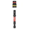 Milwaukee SHOCKWAVE Impact Duty 1/4" and 5/16" x 2-1/4" QUIK-CLEAR 2-in-1 Magnetic Nut Driver 49-66-4542