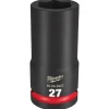 Milwaukee Shockwave Impact Duty 3/4" Drive 27mm Deep 6 Point Socket 49-66-6402