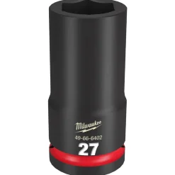 Milwaukee Shockwave Impact Duty 3/4" Drive 27mm Deep 6 Point Socket 49-66-6402