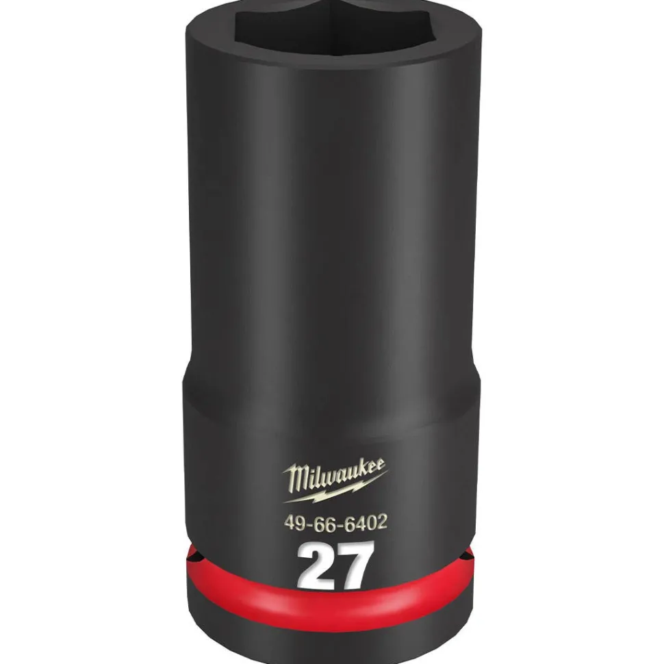 Milwaukee Shockwave Impact Duty 3/4" Drive 27mm Deep 6 Point Socket 49-66-6402