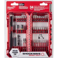 Milwaukee SHOCKWAVE Impact Duty Driver Bit Set- 34 Piece 48-32-5101