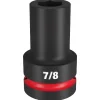 Milwaukee Shockwave Impact Duty 1" Drive 7/8" Deep 6 Point Socket 49-66-6502