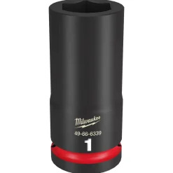 Milwaukee Shockwave Impact Duty 3/4" Drive 1" Deep 6 Point Socket 49-66-6339
