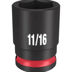 Milwaukee Shockwave Impact Duty 3/8'' Drive 11/16" Standard 6 Point Socket 49-66-6109