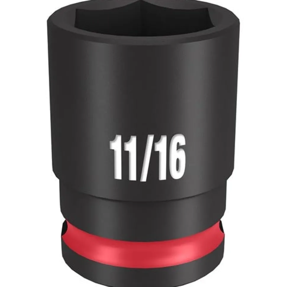 Milwaukee Shockwave Impact Duty 3/8'' Drive 11/16" Standard 6 Point Socket 49-66-6109