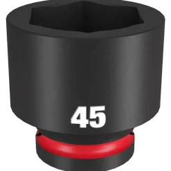 Milwaukee Shockwave Impact Duty 3/4" Drive 45mm Standard 6 Point Socket 49-66-6383