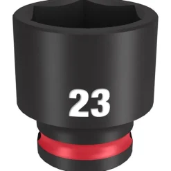 Milwaukee Shockwave Impact Duty 3/8'' Drive 23mm Standard 6 Point Socket 49-66-6146