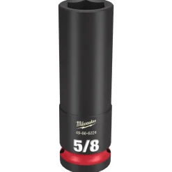 Milwaukee Shockwave Impact Duty 1/2" Drive 5/8" Deep 6 Point Socket 49-66-6224