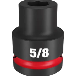 Milwaukee Shockwave Impact Duty 3/4" Drive 5/8" Standard 6 Point Socket 49-66-6301