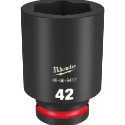 Milwaukee Shockwave Impact Duty 3/4" Drive 42mm Deep 6 Point Socket 49-66-6417
