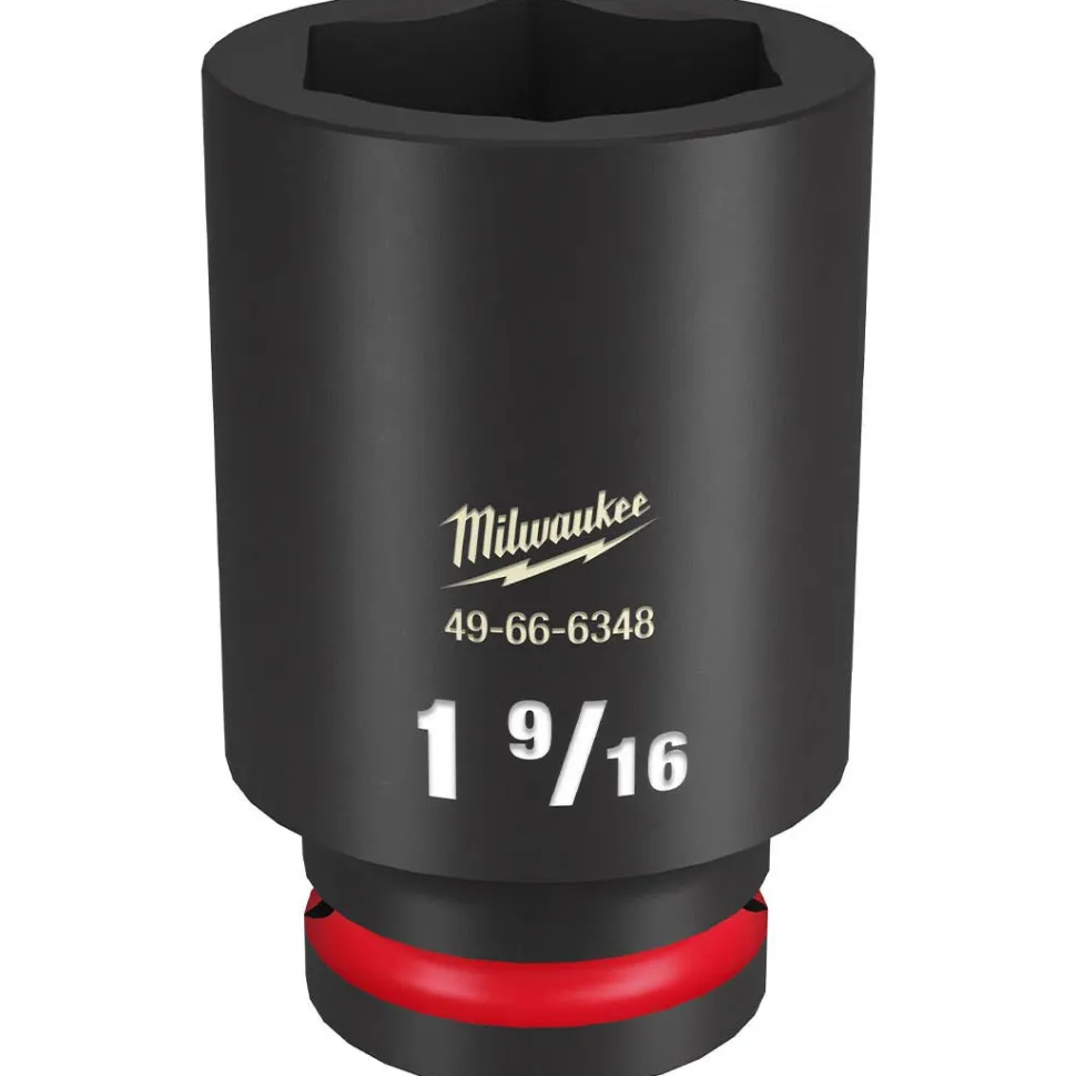 Milwaukee Shockwave Impact Duty 3/4" Drive 1-9/16" Deep 6 Point Socket 49-66-6348