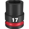 Milwaukee Shockwave Impact Duty 1/2" Drive 17mm Standard 6 Point Socket 49-66-6249