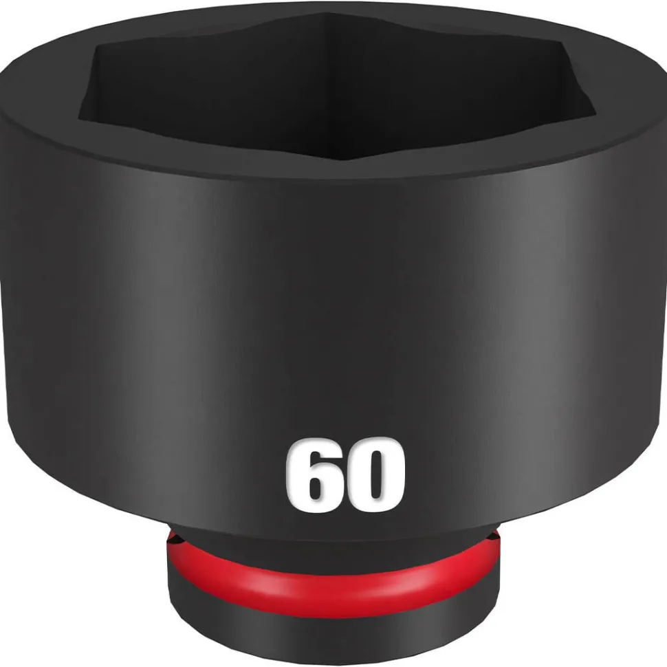 Milwaukee Shockwave Impact Duty 3/4" Drive 60mm Standard 6 Point Socket 49-66-6392
