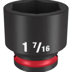 Milwaukee Shockwave Impact Duty 1/2" Drive 1-7/16" Standard 6 Point Socket 49-66-6217