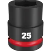 Milwaukee Shockwave Impact Duty 3/4" Drive 25mm Standard 6 Point Socket 49-66-6363