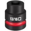 Milwaukee SHOCKWAVE Impact Duty 1" Drive 13/16" Standard 4 Point Square Socket 49-66-7841