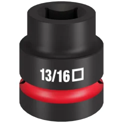 Milwaukee SHOCKWAVE Impact Duty 1" Drive 13/16" Standard 4 Point Square Socket 49-66-7841