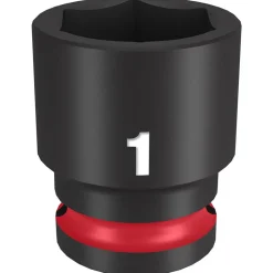 Milwaukee Shockwave Impact Duty 1/2" Drive 1" Standard 6 Point Socket 49-66-6210