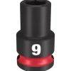 Milwaukee Shockwave Impact Duty 3/8'' Drive 9mm Standard 6 Point Socket 49-66-6133