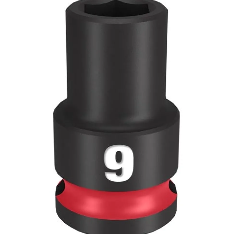 Milwaukee Shockwave Impact Duty 3/8'' Drive 9mm Standard 6 Point Socket 49-66-6133