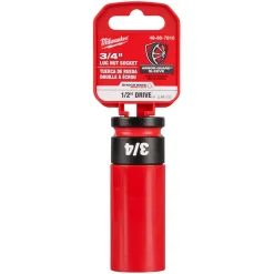 Milwaukee SHOCKWAVE Impact Duty 1/2" Drive 3/4" SAE Lug Nut Wheel Socket 49-66-7810