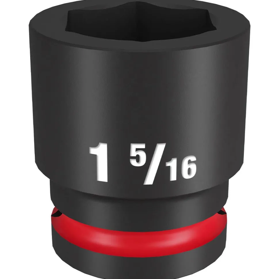 Milwaukee Shockwave Impact Duty 3/4" Drive 1-5/16" Standard 6 Point Socket 49-66-6312