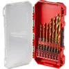 Milwaukee SHOCKWAVE Impact Duty RED HELIX Titanium Drill Bit Set 15PC - 48-89-4670