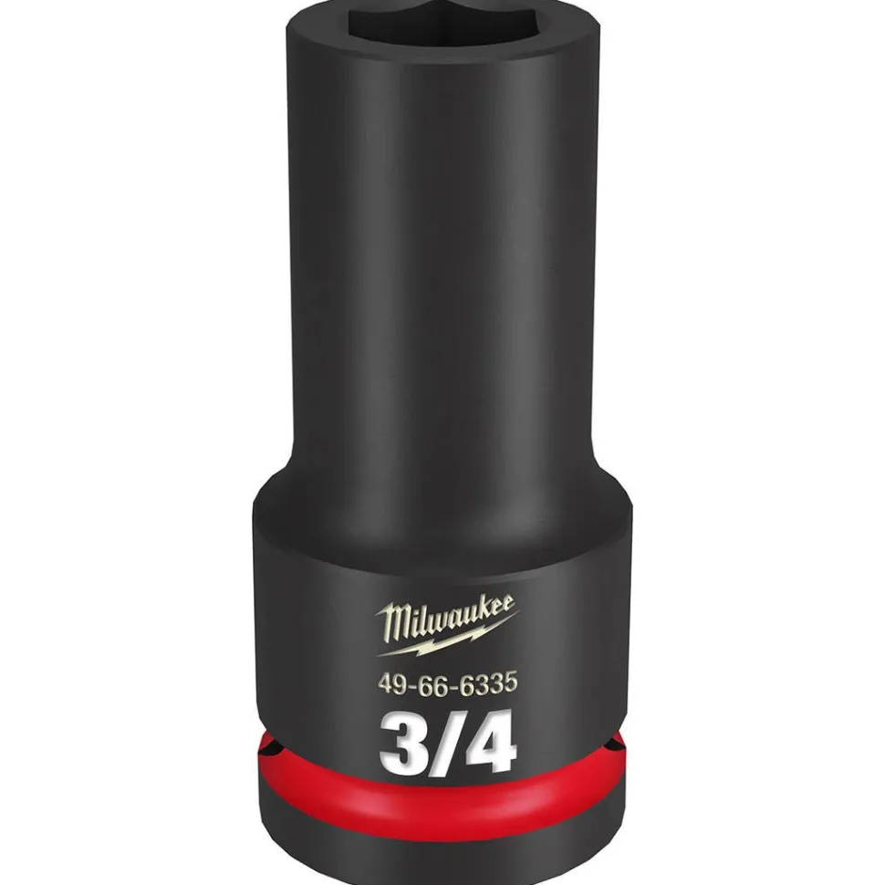 Milwaukee Shockwave Impact Duty 3/4" Drive 3/4" Deep 6 Point Socket 49-66-6335