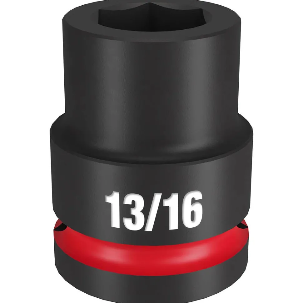 Milwaukee Shockwave Impact Duty 3/4" Drive 13/16" Standard 6 Point Socket 49-66-6304