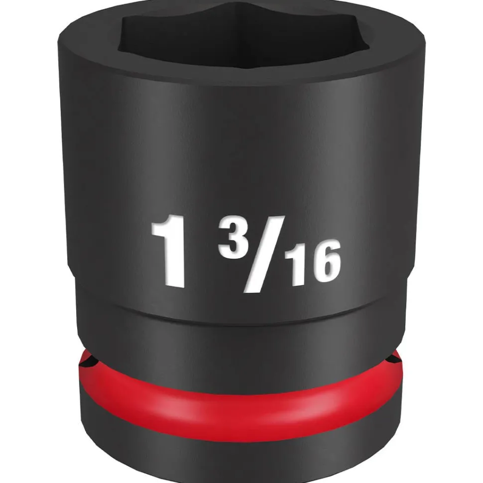 Milwaukee Shockwave Impact Duty 3/4" Drive 1-3/16" Standard 6 Point Socket 49-66-6310