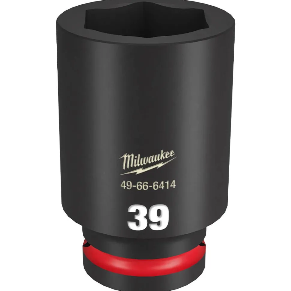 Milwaukee Shockwave Impact Duty 3/4" Drive 39mm Deep 6 Point Socket 49-66-6414
