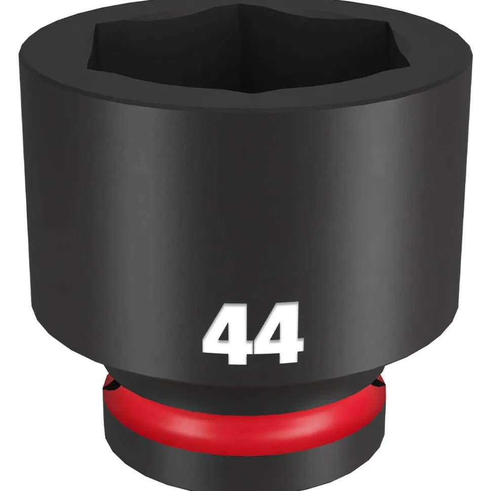 Milwaukee Shockwave Impact Duty 3/4" Drive 44mm Standard 6 Point Socket 49-66-6382
