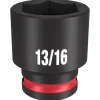 Milwaukee Shockwave Impact Duty 3/8'' Drive 13/16" Standard 6 Point Socket 49-66-6111