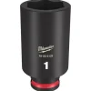 Milwaukee Shockwave Impact Duty 3/8'' Drive 1" Deep 6 Point Socket 49-66-6129