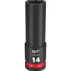 Milwaukee Shockwave Impact Duty 1/2" Drive 14mm Deep 6 Point Socket 49-66-6275