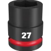 Milwaukee Shockwave Impact Duty 3/4" Drive 27mm Standard 6 Point Socket 49-66-6365