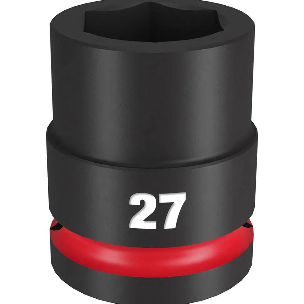 Milwaukee Shockwave Impact Duty 3/4" Drive 27mm Standard 6 Point Socket 49-66-6365