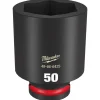 Milwaukee Shockwave Impact Duty 3/4" Drive 50mm Deep 6 Point Socket 49-66-6425