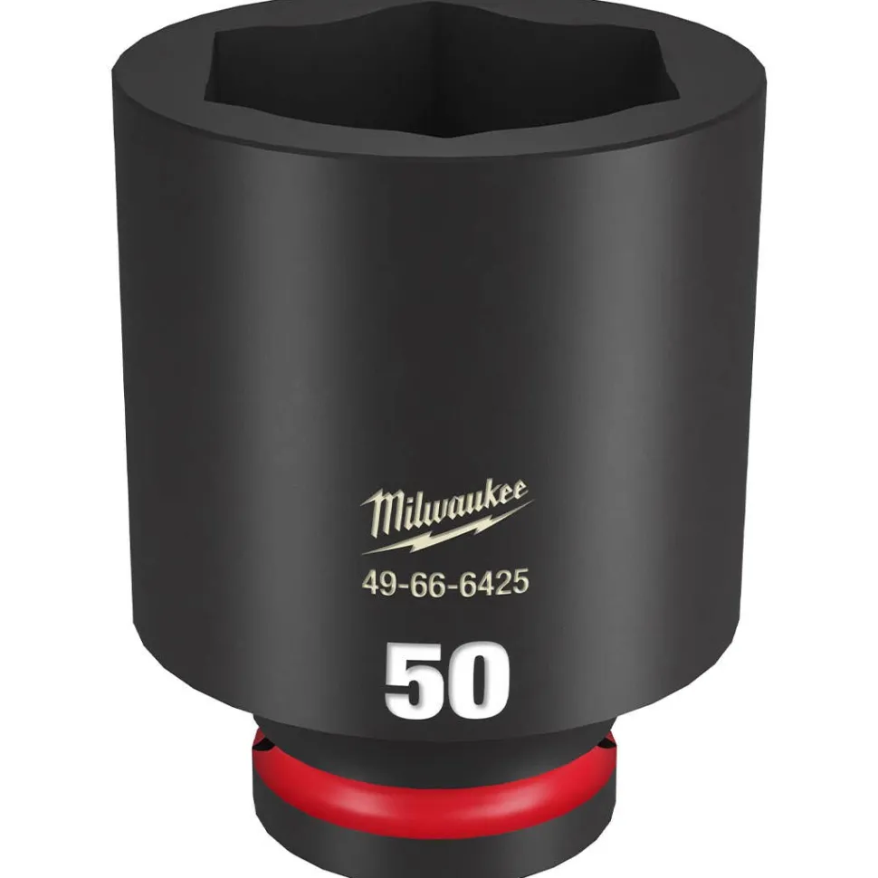 Milwaukee Shockwave Impact Duty 3/4" Drive 50mm Deep 6 Point Socket 49-66-6425