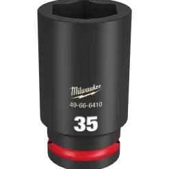 Milwaukee Shockwave Impact Duty 3/4" Drive 35mm Deep 6 Point Socket 49-66-6410