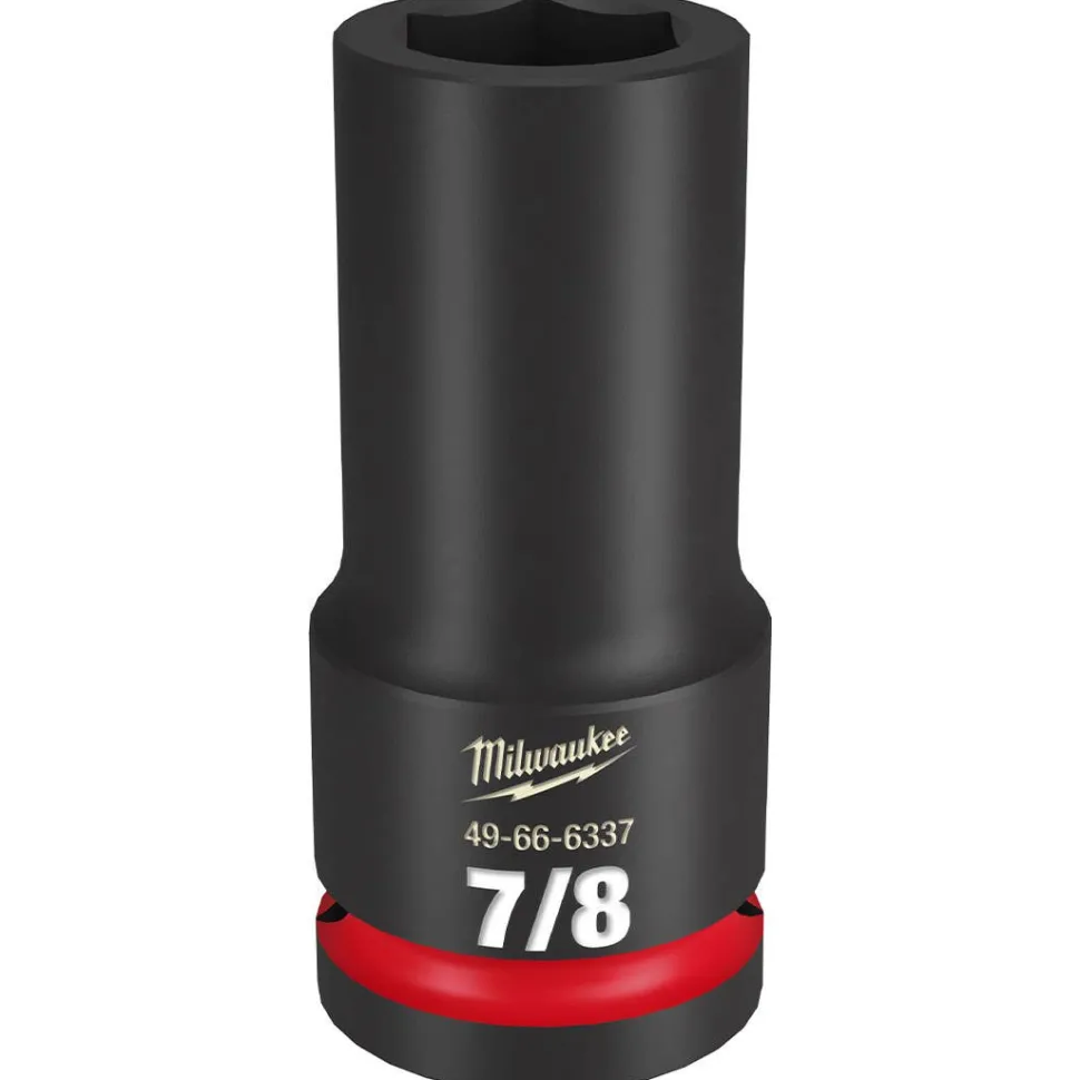 Milwaukee Shockwave Impact Duty 3/4" Drive 7/8" Deep 6 Point Socket 49-66-6337